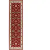MOMA Tapis intérieur rouge rectangulaire classique CLASSIC 67 x 250 cm