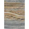 Atticgo Tapis à motifs abstraits multicolores, 160x230 cm