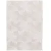 MOMA Tapis intérieur crème rectangulaire géometrique avec relief ESTILO 67 x 250 cm