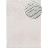 MOMA Tapis intérieur crème rectangulaire géometrique avec relief ESTILO 200 x 290 cm