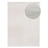 MOMA Tapis intérieur crème rectangulaire géometrique avec relief ESTILO 80 x 150 cm