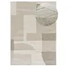 MOMA Tapis intérieur crème rectangulaire géometrique avec relief VERONA 120 x 170 cm