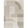 MOMA Tapis intérieur crème rectangulaire géometrique avec relief VERONA 160 x 230 cm