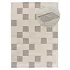 MOMA Tapis intérieur crème rectangulaire géometrique avec relief VERONA 80 x 150 cm