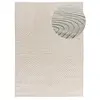 MOMA Tapis intérieur crème rectangulaire géometrique avec relief VERONA 80 x 150 cm