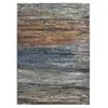 Atticgo Tapis intérieur multicolore rectangulaire abstrait VICTORIA 200 x 290 cm