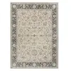Atticgo Tapis à relief vintage beige/gris 80x150 cm