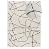 MOMA Tapis intérieur blanc rectangulaire géométrique BLANCHE 160 x 230 cm
