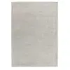 MOMA Tapis intérieur ATTICGO argent rectangulaire shaggy uni 60x120 cm ATLAS
