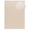 MOMA Tapis intérieur ATTICGO blanc rectangulaire uni 80x150 cm PETRA