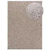 MOMA Tapis intérieur ATTICGO gris rectangulaire uni 120x170 cm PETRA
