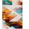 Tapis géométrique multicolore 160x230 cm