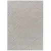 MOMA Tapis intérieur 133x190 cm argent rectangulaire molier shaggy MOLIER