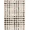 MOMA Tapis intérieur 133x190 cm blanc rectangulaire retro abstrait RETRO