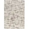 MOMA Tapis intérieur 133x190 cm blanc rectangulaire retro abstrait RETRO