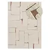 MOMA Tapis intérieur rouille rectangulaire scandinave CANDELA 120 x 170 cm