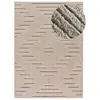 MOMA Tapis intérieur ATTICGO crème rectangulaire shaggy 200x290 cm ATESA