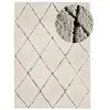 MOMA Tapis intérieur ATTICGO crème rectangulaire shaggy 200x290 cm ATESA