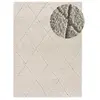 MOMA Tapis intérieur ATTICGO blanc rectangulaire shaggy 120x170 cm ATESA