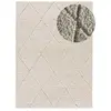 MOMA Tapis intérieur blanc rectangulaire shaggy ATESA 200 x 290 cm