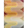 Atticgo Tapis de style moderne à poils courts multicolore, 120x170 cm