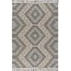 MOMA Tapis intérieur gris rectangulaire ethnique CHANDIA 120 x 170 cm