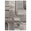MOMA Tapis intérieur ATTICGO gris rectangulaire abstrait 140x200 cm MEDEL