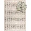Atticgo Tapis géométrique avec relief intérieur multicolore, 133 x 190 cm BARESA
