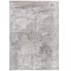 ATTICGO Tapis shaggy abstrait intérieur gris, 160 x 230 cm KIVET