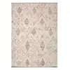 Tapis ethnique crème marron 133 x 190 cm 51095