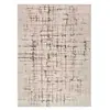 Tapis moderne crème marron 160 x 235 cm 51088