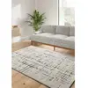 Tapis moderne crème marron 200 x 285 cm 51089