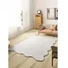 Tapis uni lavable blanc 120 x 170 cm 51135
