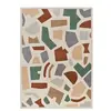 Tapis géométrique intérieur multicolore, 160 x 230 cm 51110