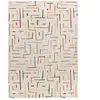 Tapis géométrique intérieur multicolore, 200 x 290 cm 51107