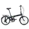 Dahon Bicicleta Vybe D7 Black Vélo Pliant Mixte, Noir, 145-185cm