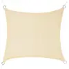 Auvent faura beige 5 x 5 m carré 