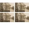 Floorart - 4 Sets de table rectangulaires Tobago multicolores - 30x45 ...