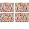 Floorart - 4 Sets de table rectangulairess Motifs japonais 1 multicolo...