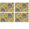 Floorart - 4 Sets de table rectangulaires oiseau 4 multicolores - 30x4...