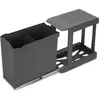 EMUCA Poubelles de recyclage fixation inférieure et extraction automatique (2 bacs de 14l)
