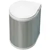 Poubelle ronde 13 L Dim 352 x 355 x 277 mm en Acier Inox - EMUCA - 8035865