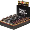 Barre Crown Sport Nutrition Energy Gum + caféine goût cola (12 unités)