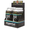 Crown Sport Nutrition Hyper 30 Hydro Neutral Energy Gels Box 75g 10 Un...