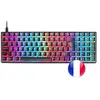 MARSGAMING Mars Gaming MKULTRA clavier Jouer USB AZERTY Français Noir MKULTRABFR