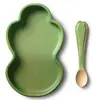 Assiette et sa cuillère kendall le