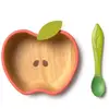 Set repas bébé bol et cuillère pepa la pomme