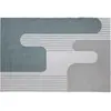Kodu Tapis en polyester, multicolore, 300x200x1 cm