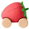 Oli & Carol - Voiture jouet - Cadeau pour bébé 0 3 6 mois, 1-4 ans - Sweetie the Strawberry