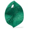 Oli & Carol - Anneau de dentition pour bébé en caoutchouc naturel - Cadeau pour bébé 0 3 6 mois, 1 an - Feuille de Chlorophylle